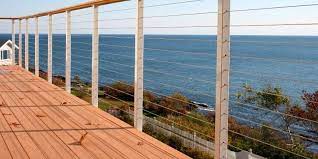 Read about the origin of cable railings at wikipedia. Stainless Steel Cable Railing Reviews Installation And Cost