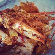 4 sudu teh tepung jagung. Ketam Telur Masin