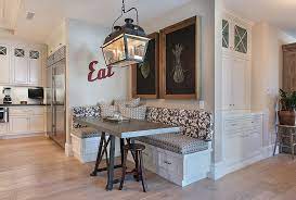 25 Space Savvy Banquettes With Built In Storage Underneath Kitchen Seating Kitchen Benches Breakfast Nook Table