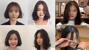 For most koreans hair is usually dark, soft, and very silky. Easy Cute Korean Haircuts 2019 How To Cut Bangs Hair Beauty Styles Youtube