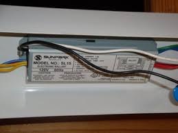 This one is a t12, while this one is t8.) cut the wires attached to the old ballast, cutting as close to it as possible. Fluorescent Shop Light Repair 9 Steps With Pictures Instructables