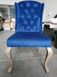 Shop our velvet dining chairs selection from the world's finest dealers on 1stdibs. China Silver Lion Shaped Knocker Blue Velvet Tufted Dining Room Chairs China Velvet Dining Chairs Dining Room Chairs