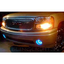 Our vast selection of premium accessories and parts ticks all the boxes. 2001 2006 Gmc Yukon Denali White Halo Fog Lamps Driving Lights Walmart Com Walmart Com