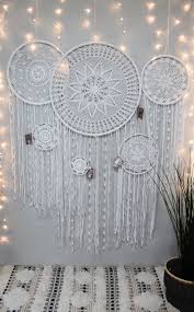 Black And White Dream Catcher Wall Art Large Dream Catcher Wall Hanging Etsy Large Dream Catcher Dream Catcher Boho Dream Catcher