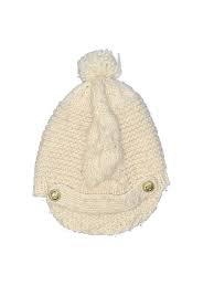 Details About Lands End Canvas Women Brown Winter Hat One Size