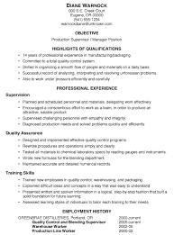Writing a great production manager resume is an important step in your job search journey. Resume Sample Production Supervisor Manager Job Resume Examples Resume Objective Examples Job Resume Template