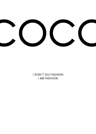 Download 35 free coco chanel icons in ios, windows, material and other design styles. Coco Chanel Poster Posters With Fashion Citations Desenio Co Uk