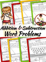 When approaching word problems, students are presented with multiple ways to solve each problem. Addition And Subtraction Word Problems Numbers 1 20 1st Grade Math