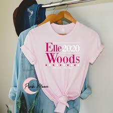 Elle Woods 2020 T Shirt Etsy Elle Woods Shirts Wood Clothes
