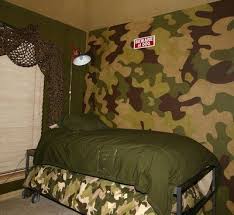 The Magic Brush Inc Camo Rooms Army Bedroom Room