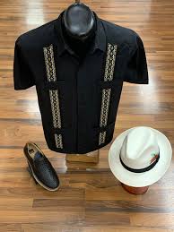 Introducing our newest style Guayabera called EL JEFE! 100% Pima Cotton  with 4 pockets, and a beautiful embroidery, we made this style in 5  different colors! We are still running the 15%