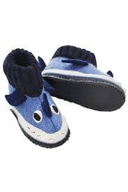 Kinder Hausschuhe Huttenschuhe Hai Blau Von Hans Natur Gr 23 Kinder Schuhe Hausschuhe Kinder Hausschuhe