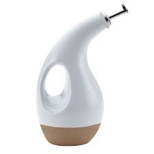 Oil and 8 to 9 tbsp. Rachael Ray 24 Ounce Collection Ceramic Evoo Oil And Vinegar Dispensing Bottle White Walmart Com Walmart Com
