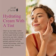 100% PURE Tinted Moisturizer Anti-Aging Face Makeup