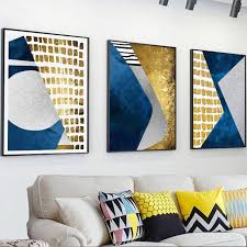 Kirkland museum of fine & decorative art has relocated to a new golden building in denver's golden triangle creative district. Colorful And Gold Geometric Pattern Decorative Painting Simple Art Canvas Prints And Posters Nordic Wall Picture Home Decoration Nordic Wall Decor