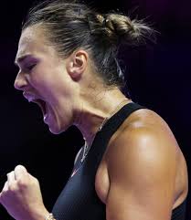 Sabalenka powers past Jasmine Paolini 7-5, 6-4 She really wants the  Porsche...there's a hurdle called Ostapenko in the way ! Jasmine tried her  best but it was not good enough to beat