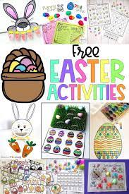 Pattern Recogntion Easter Craft For Preschoolers Sandbox Academy Easter Activities For Toddlers Bunny Activities Easter Activities