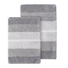A set of new bath towels is almost as good as a full bathroom renovation. Celebrate Home Ombre Stripe 2 Piece Bath Rug Set Bed Bath And Beyond Canada