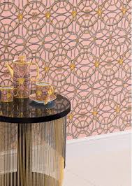 Weitere ideen zu tapeten, versace tapete, versace. Versace Tapete Im La Scala Del Palazzo Print Rosa Home Collection De Online Store