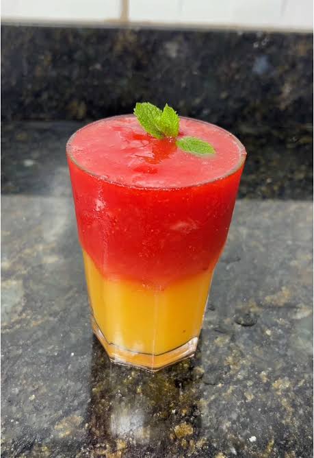 Laranja com Morango