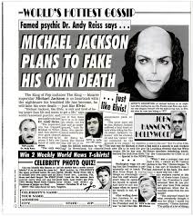 First published on fri 26 jun 2009. Michael Jackson Article March 29 1994 Weekly World News