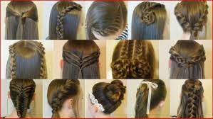 Grace up your finally finished hairstyle with sparkling pins, clops or with custom flowers! Einfache Susse Frisuren Fur Teenager Die Einfach Und Schnell Zu Tun Sind Einfache Susse Frisu Easy Hairstyles Easy Hairstyles For School Cool Easy Hairstyles