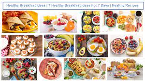 Maybe you would like to learn more about one of these? Healthy Breakfast Ideas 7 Healthy Breakfast Ideas For 7 Days Healthy Recipes Youtube
