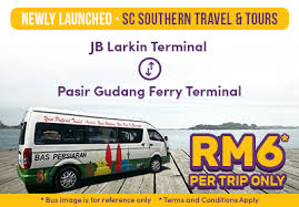 Jb sentral bus terminal is a bus terminal in johor bahru, malaysia. Get Between Pasir Gudang Ferry Terminal And Jb Larkin Terminal With Sc Southern Travel Tours