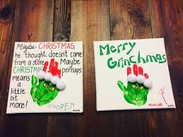 Grinch Handprint Art Preschool Christmas Crafts Fun Christmas Crafts Preschool Crafts