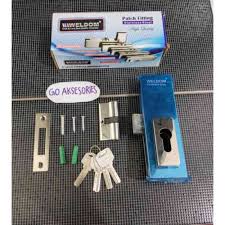 Pengiriman barang bisa ke seluruh indonesia dengan mudah. Jual Patch Fitting Corner Lock Us 10 Kunci Pintu Kaca Tempered Weldom Wd 50 Terbaru Juli 2021 Blibli