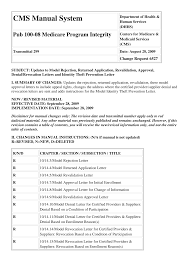 I request you to kindly address all your further you can easily write a letter to a supplier informing them of a change of contact person(s) by simply making sure to address the. Https Www Cms Gov Regulations And Guidance Guidance Transmittals Downloads R299pi Pdf