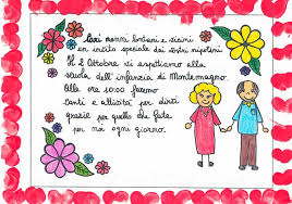 Poesie per i nonni ed 2018. Festa Dei Nonni 2 Ottobre 2018 Infanzia Montemagno Istituto Comprensivo Di Moncalvo Rita Levi Montalcini