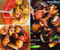 Masak ayam kecap hingga menyusut, tambahkan tomat hijau dan cabe rawit. Ayam Masak Kicap Kesukaan Anak Anak