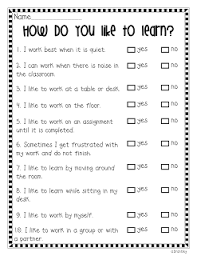 Crazy For First Grade Back To School 2nd 3rd Day Student Survey Teaching Teaching Classroom