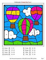 Printable coloring pages for kids. Multiplying By 8 9 10 Color By Number Coloring Pages Transportation