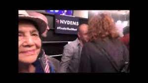 Susan Sarandon Harasses Dolores Huerta Nvcaucus February 20 2016 Youtube
