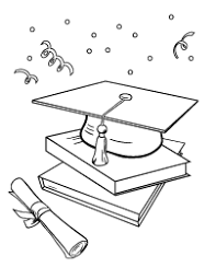 Graduation Coloring Page Graduation Cap Drawing Graduation Drawing Coloring Pages