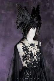 Dramatic Sheer Gothic Wedding Dress Haute Goth Bridal Gown Etsy In 2021 Gothic Wedding Gothic Wedding Dress Vampire Wedding