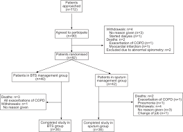 Flow Chart Of The Trial Profile Copd Chronic Obstructive