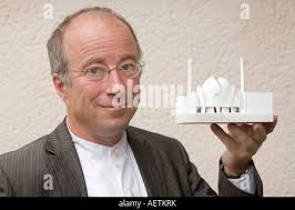 Paul Böhm, Architekt der neuen Zentralmoschee in Cologene, Deutschland  Stockfotografie