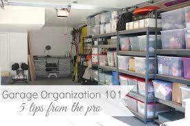 Garage organization starts with getting large tools out of the way. Garage Organization 101 5 Tips To Getting That Garage In Shape Simply Organized