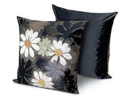 Modern decorative pillow case mexican oaxaca floral design print cushion cover. Missoni Home Orly Cushion Modern Throw Pillows Pillows Throw Pillows