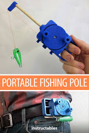 Portareel Portable Fishing Pole Fishing Pole 3d Printing Fish