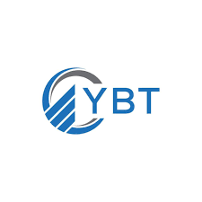 YBT Flat accounting logo design on white background. YBT creative initials  Growth graph letter logo concept. YBT business finance logo design.  20151560 Vector Art at Vecteezy