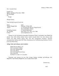 Bahkan tidak hanya itu, kami. Doc Contoh Surat Lamaran Kerja Amri Am Academia Edu