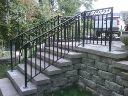 Marvelous Railings For Outdoor Stairs 11 Wrought Iron Outdoor Railings Outdoor Exterior Stairs Exterior Stair Railing