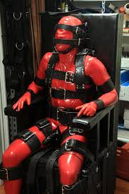 Bondage in Red Rubber – BootedRAY