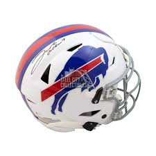 Originally known as the buffalo bisons, the buffalo football team sought a new identity and named itself the buffalo bills in 1947. Josh Allen Autographed Buffalo Bills Speed Flex Full Size Football Helmet Bas Coa Steel City Collectibles