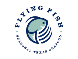 Flying Fish Logo Fish Logo Circular Logo Logo Restaurant