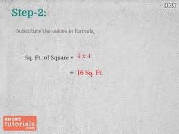 A (length) x b (width) = area 1 sqft. How To Calculate Square Feet Of Square